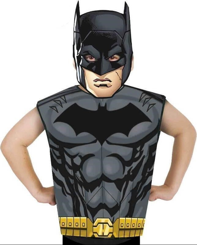 Dc Comics: Batman - Partytime Set (Maschera Di Cartone E Maglietta)