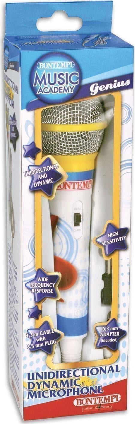 Bontempi 49 0005 - Toy Band Star - Microfono Karaoke Dinamico