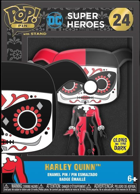 Dc Comics: Funko Pop! Large Enamel Pin - Harley Quinn (Pin 24)