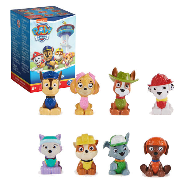 Paw Patrol: Spin Master - Mini Personaggi Ass.To In Vassoio