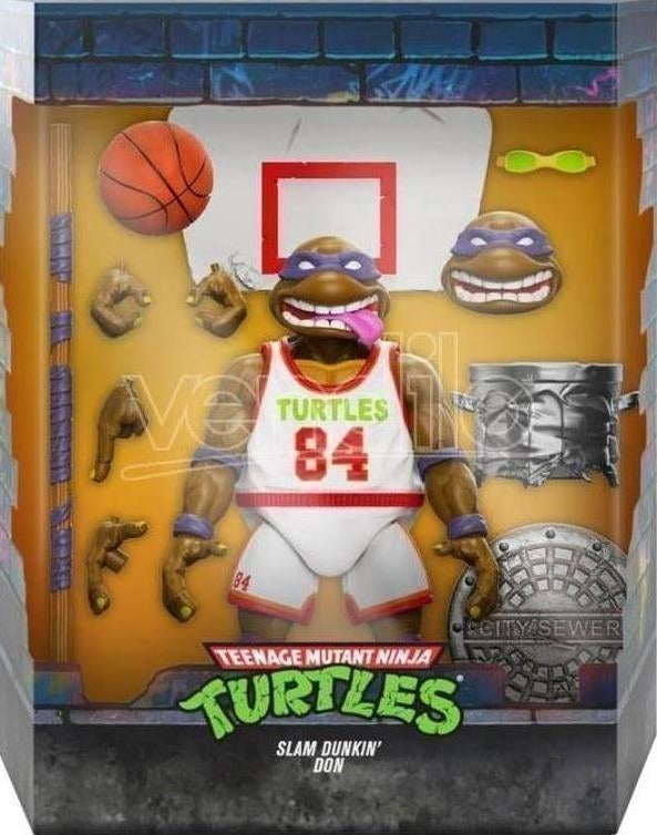 Teenage Mutant Ninja Turtles: Super7 - Ultimates! Wave 9 - Slam Dunkin Don