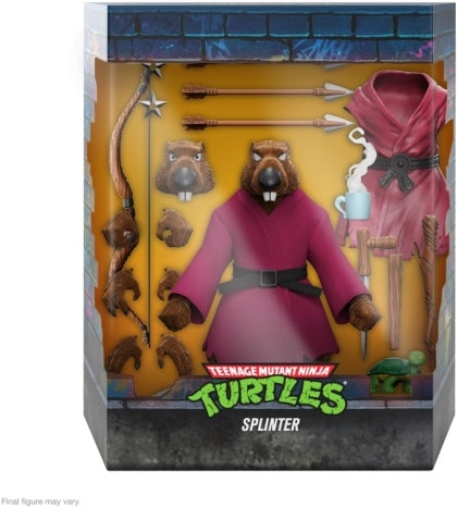 Teenage Mutant Ninja Turtles: Super7 - Ultimates! Wave 9 - Splinter (Flocked)
