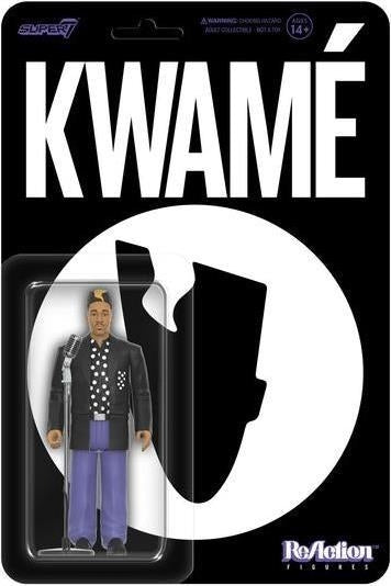 Kwame: Super7 - Reaction Figure - Kwame (Black/White Polka Dot)