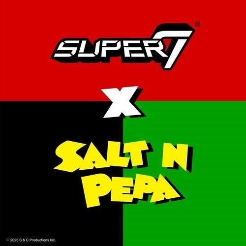 Salt-N-Pepa: Super7 - Reaction Figures - Salt-N-Pepa (2-Pack)