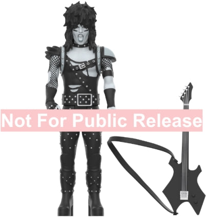 Motley Crue: Super7 - Reaction Figures Wave 02 - Nikki Sixx (Shout At The Devil - Black & White)