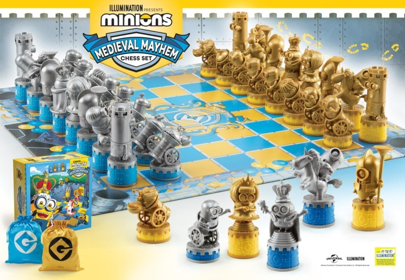 Minions: Noble Collection - El Caos Medieval (Chess / Scacchi)
