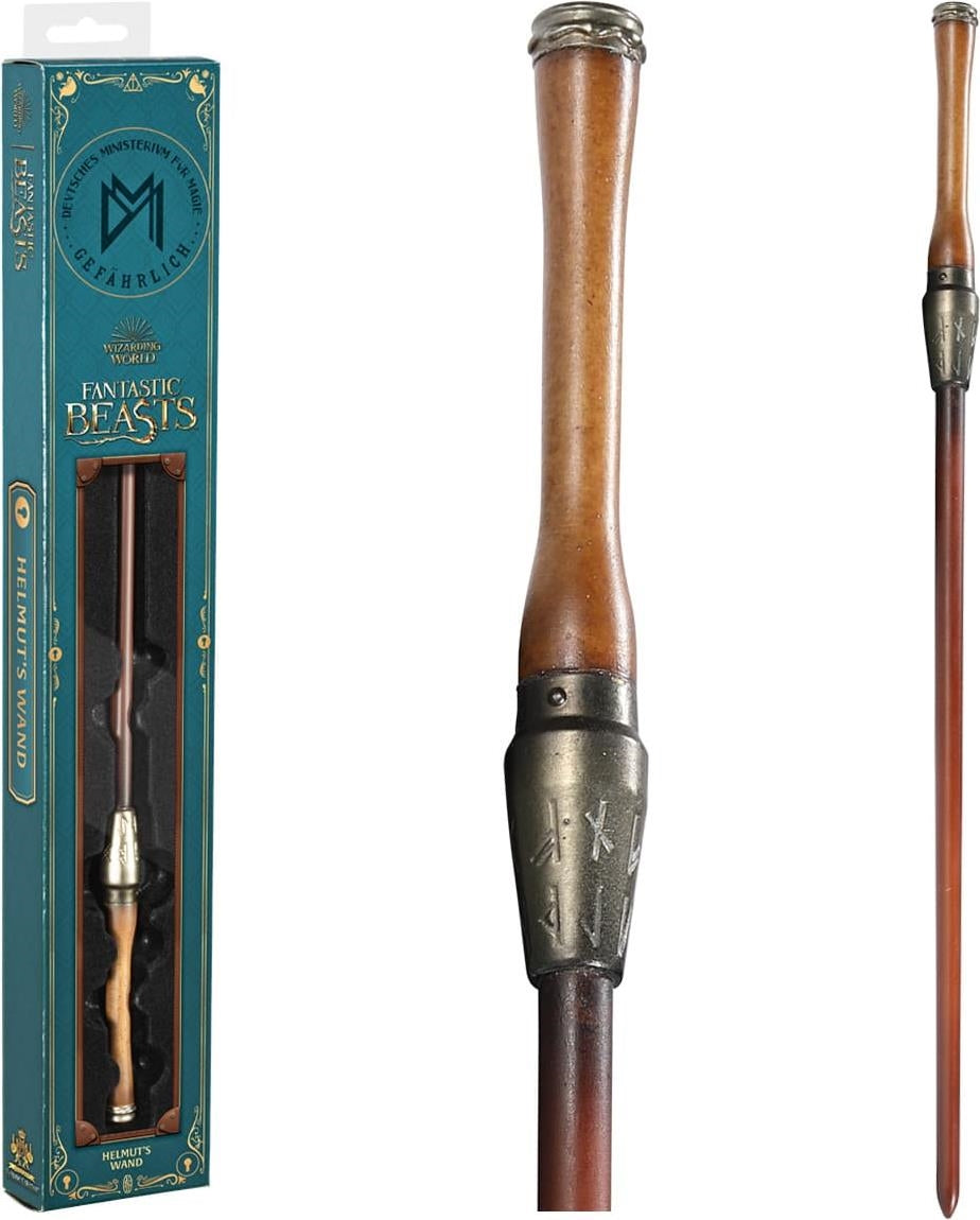 Fantastic Beasts: Noble Collection - The Secrets Of Dumbledore - Helmut (Wand / Bacchetta)