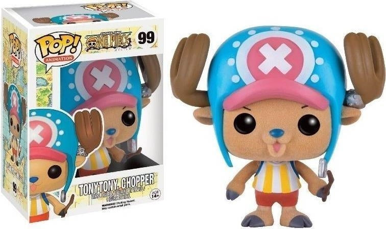 One Piece: Funko Pop! Animation - Tony Tony Chopper (Ltd Flocked) (Vinyl Figure 99)