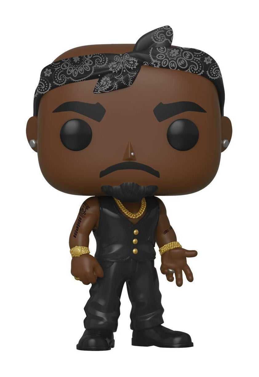 Tupac: Funko Pop! Rocks - Vest With Bandana (Vinyl Figure 158)