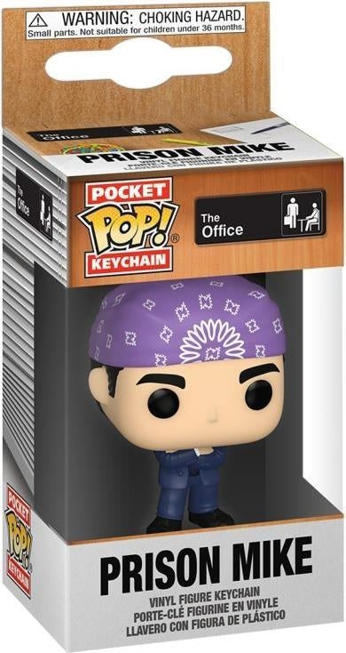 Office (The): Funko Pop! Keychain - Prison Mike (Portachiavi)