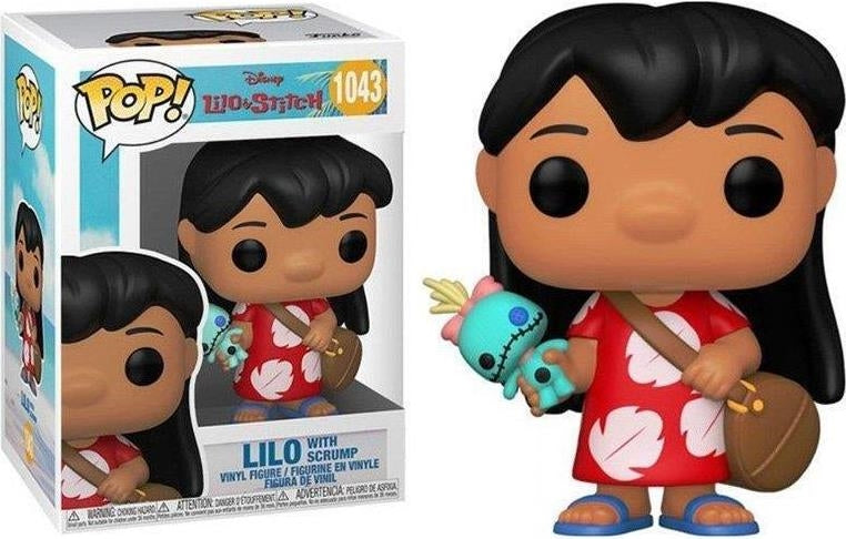 Disney: Funko Pop! - Lilo & Stitch - Lilo With Scrump (Vinyl Figure 1043)