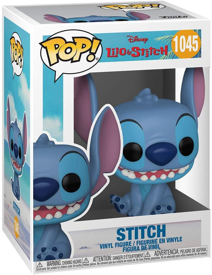 Disney: Funko Pop! - Lilo & Stitch - Smiling Seated Stitch (Vinyl Figure 1045)