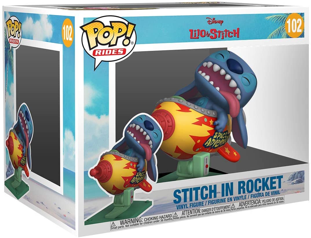 Disney: Funko Pop! Rides - Lilo & Stitch - Stitch In Rocket (Vinyl Figure 102)