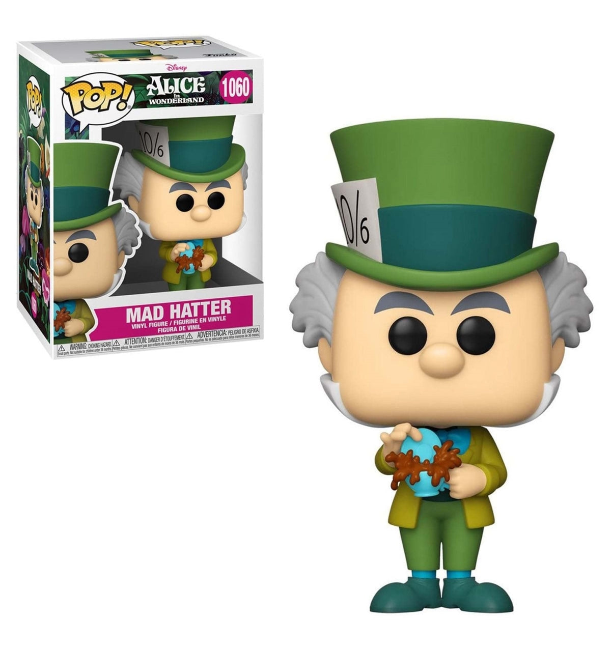Disney: Funko Pop! - Alice In Wonderland 70Th - Mad Hatter (Vinyl Figure 1060)