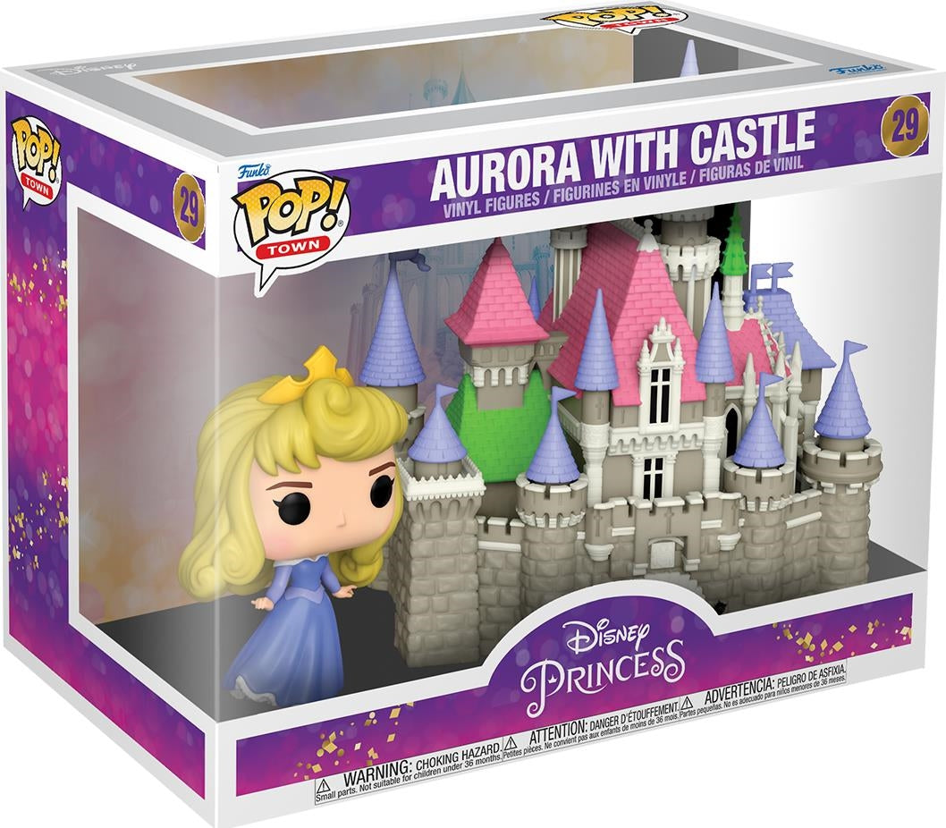 Disney: Funko Pop! Town - Ultimate Princess - Princess Aurora With Castle (Vinyl Figure 29)