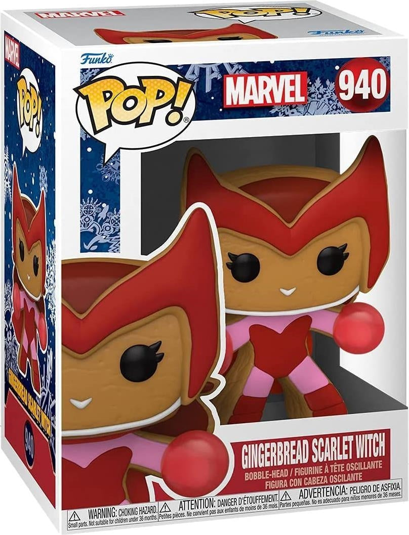 Marvel: Funko Pop! - Holiday - Gingerbread Scarlet Witch (Vinyl Figure 940)