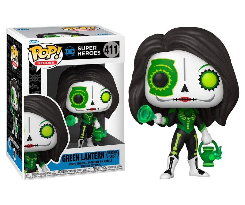 Dc Comics: Funko Pop! Heroes - Super Heroes - Green Lantern (Jessica Cruz) (Vinyl Figure 411)
