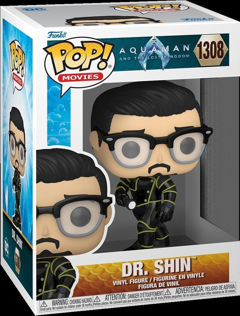 Dc Comics: Funko Pop! Movies - Aquaman And The Lost Kingdom - Dr. Shin (Vinyl Figure 1308)