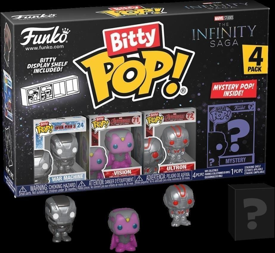 Marvel: Funko Bitty Pop! - The Infinity Saga 4 Packs - Iron Man