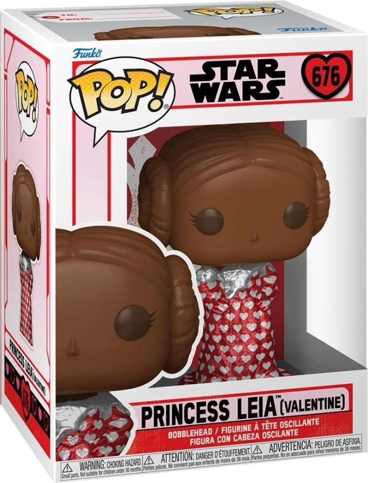 Star Wars: Funko Pop! - Princess Leia (Valentine) (Vinyl Figure 676)
