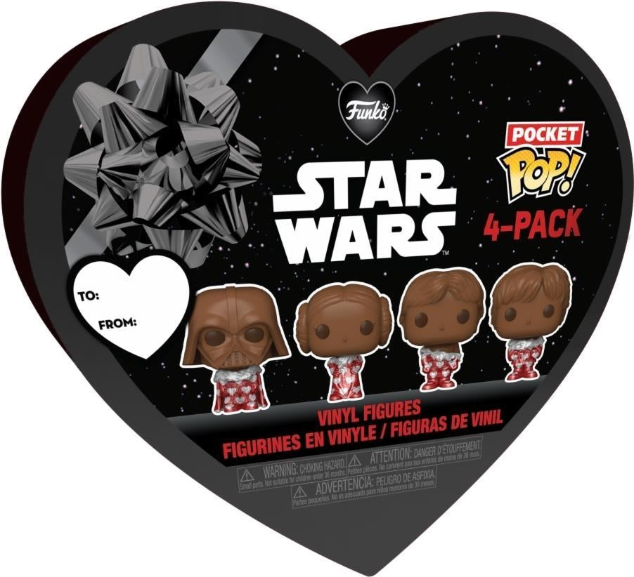 Star Wars: Funko Pocket Pop! Valentines Box - Star Wars 4 Pack