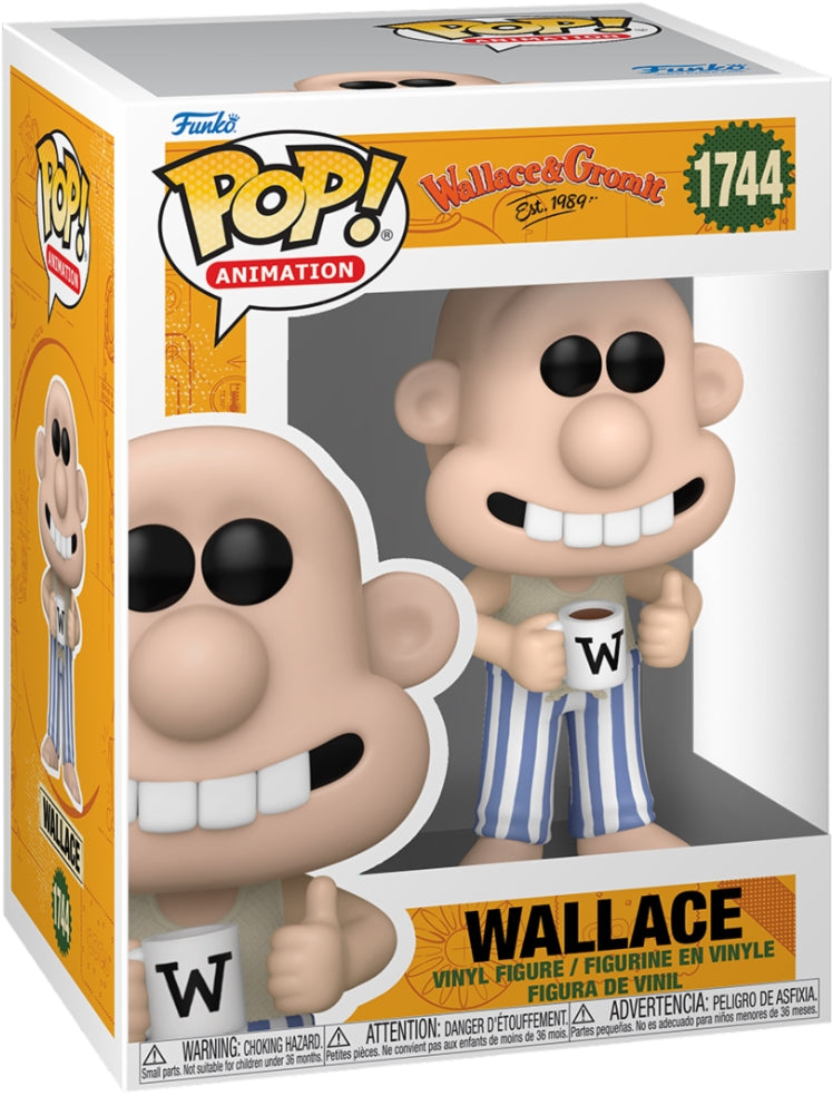 Wallace & Gromit: Funko Pop! Animation - Wallace (Vinyl Figure 1744)