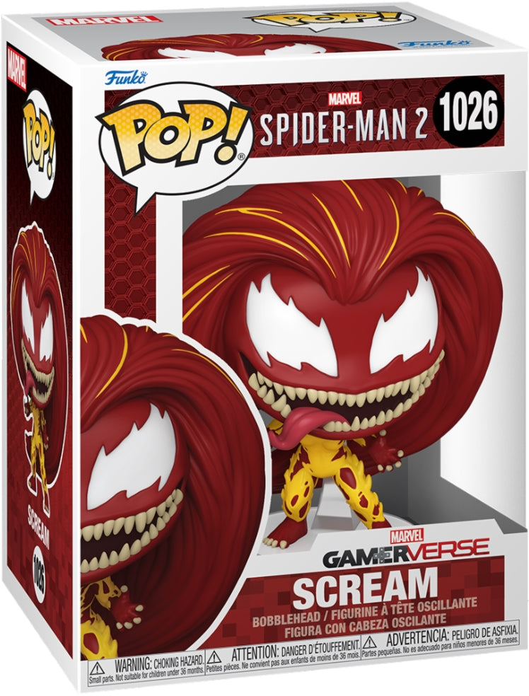 Marvel: Funko Pop! - Spider-Man 2 - Scream (Vinyl Figure 1026)