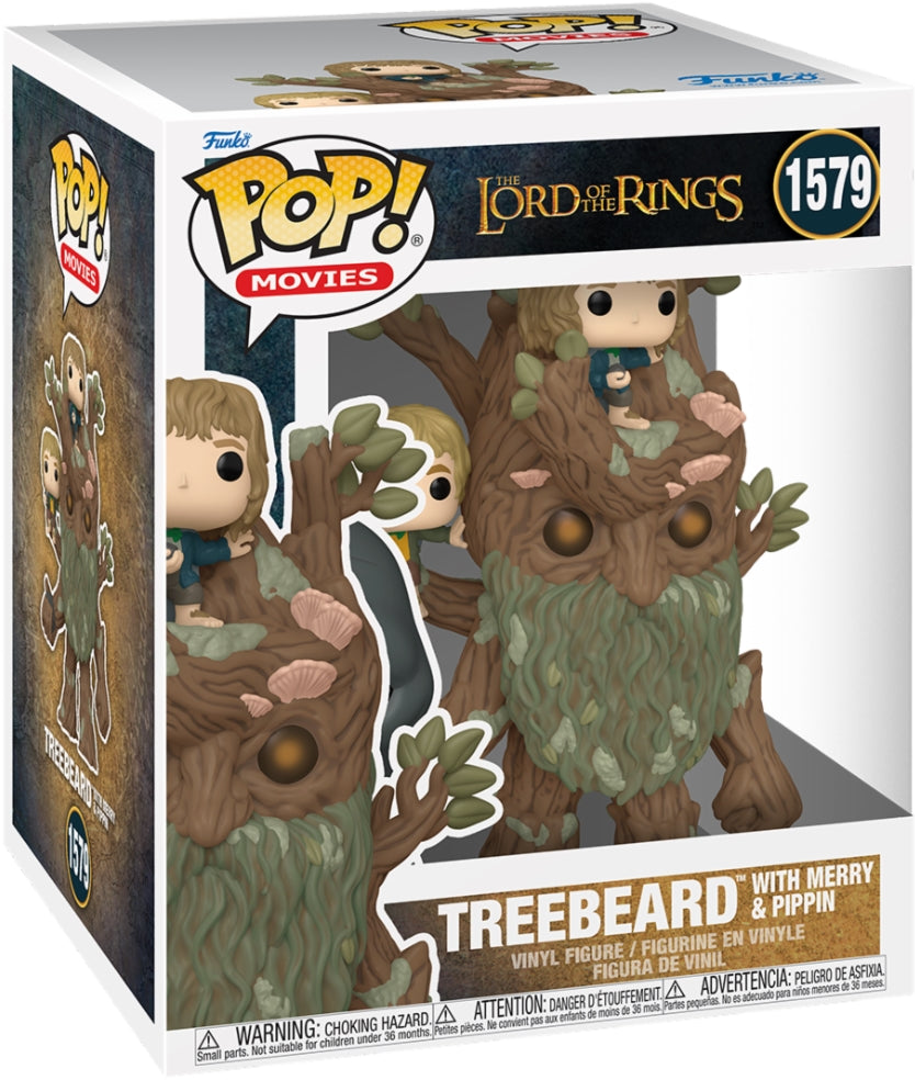 Lord Of The Rings (The): Funko Pop! Movies - Treebeard With Merry & Pippin (Vinyl Figure 1579)