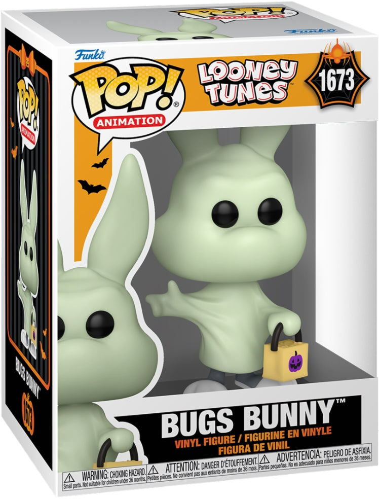 Looney Tunes: Funko: Pop - Bugs Bunny (Ghost) (Vinyl Figure 1673)