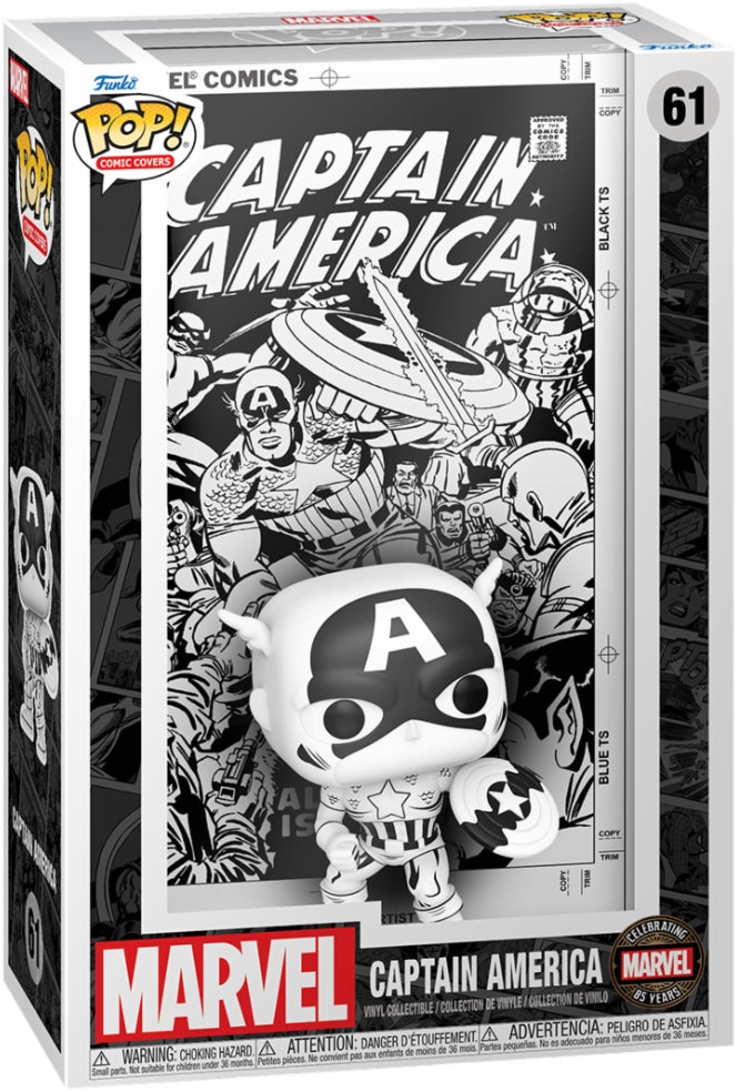Marvel: Funko Comic Covers - 85th Anniversary - Captain America (Vinyl Figure 61)