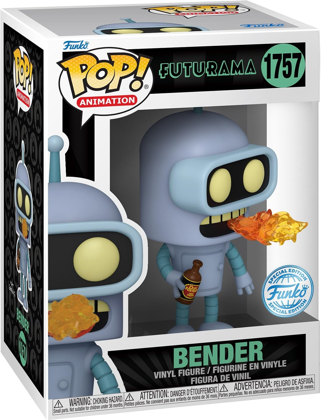Futurama: Funko Pop! Animation - Bender (Vinyl Figure 1757)