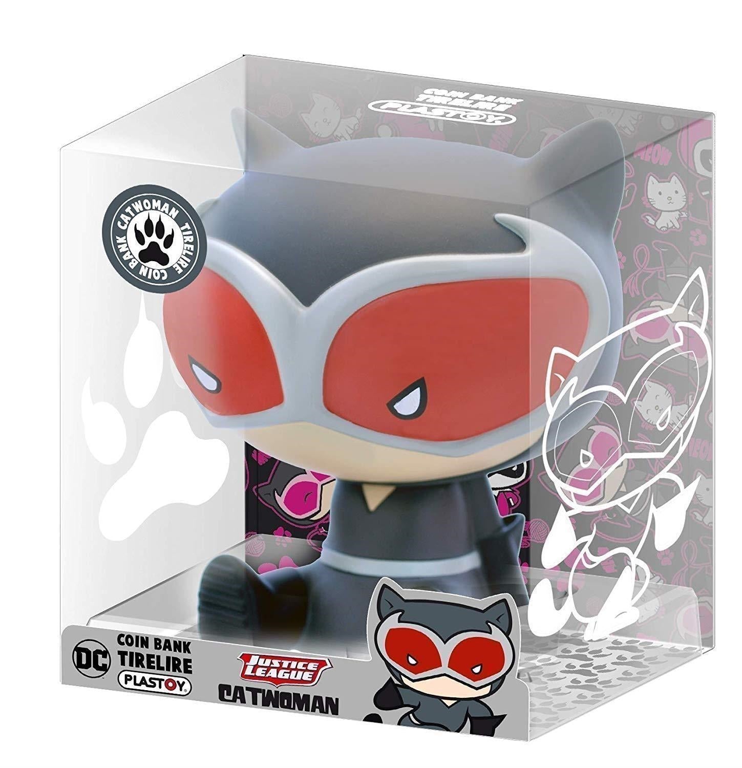 Dc Comics: Plastoy - Mini Salvadanaio Chibi Catwoman