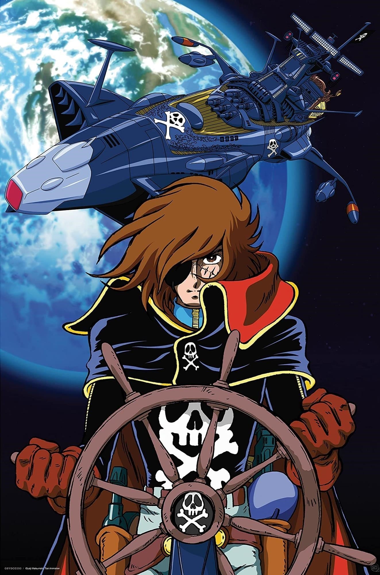 Captain Harlock: Gb Eye - Captain Harlock (Poster 91.5X61)