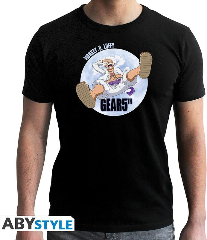One Piece: Gear 5Th Black New Fit (T-Shirt Unisex Tg. 2XL)