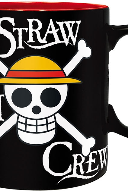 One Piece: ABYstyle - Luffy & Skull (Mug Heat Change 460 Ml / Tazza Termosensibile)