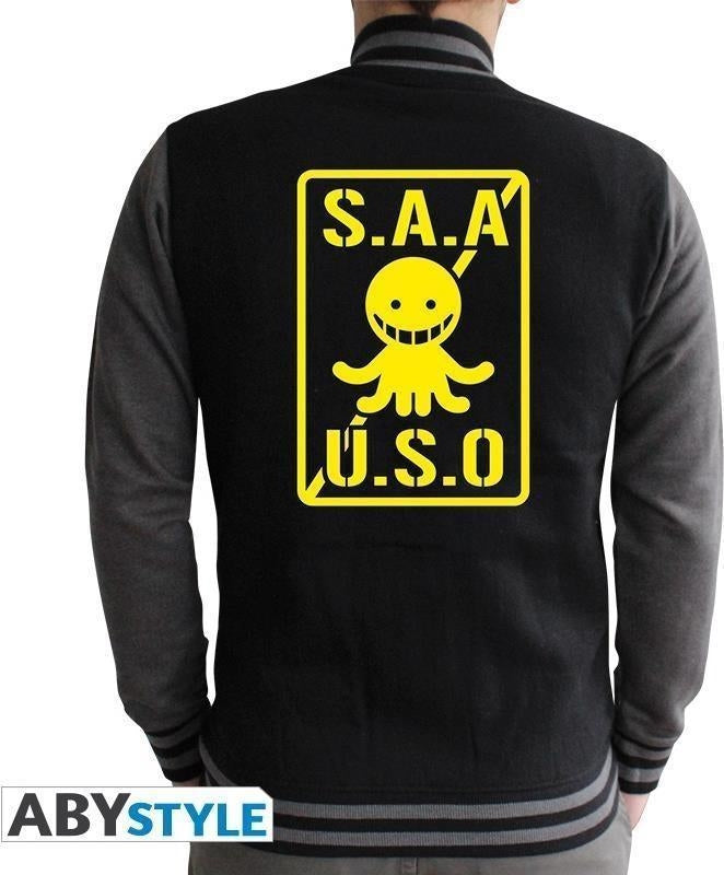 Assassination Classroom: S.A.A.U.S.O Black/Dark Grey (Giacca Unisex Tg. M)