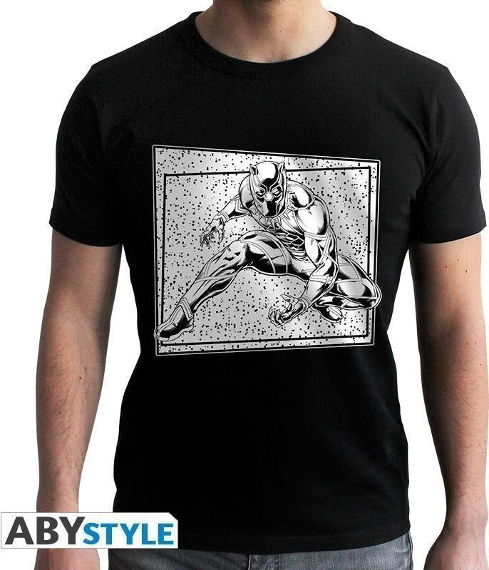 Marvel: Black Panther Wakanda Black New Fit (T-Shirt Unisex Tg. 2XL)