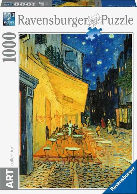 Ravensburger: Puzzle 1000 Pz - Art Collection - Van Gogh: Caffe Di Notte