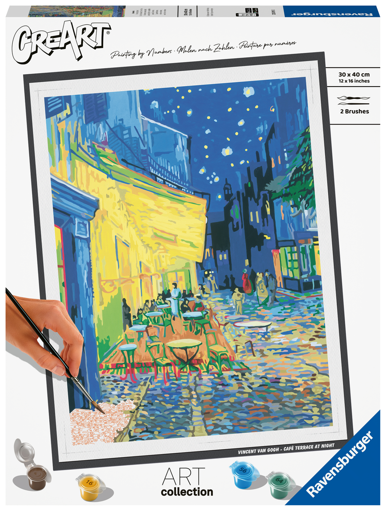 Ravensburger: Creart Serie B Art Collection - Van Gogh: Terrazza Del Caffe Di Sera