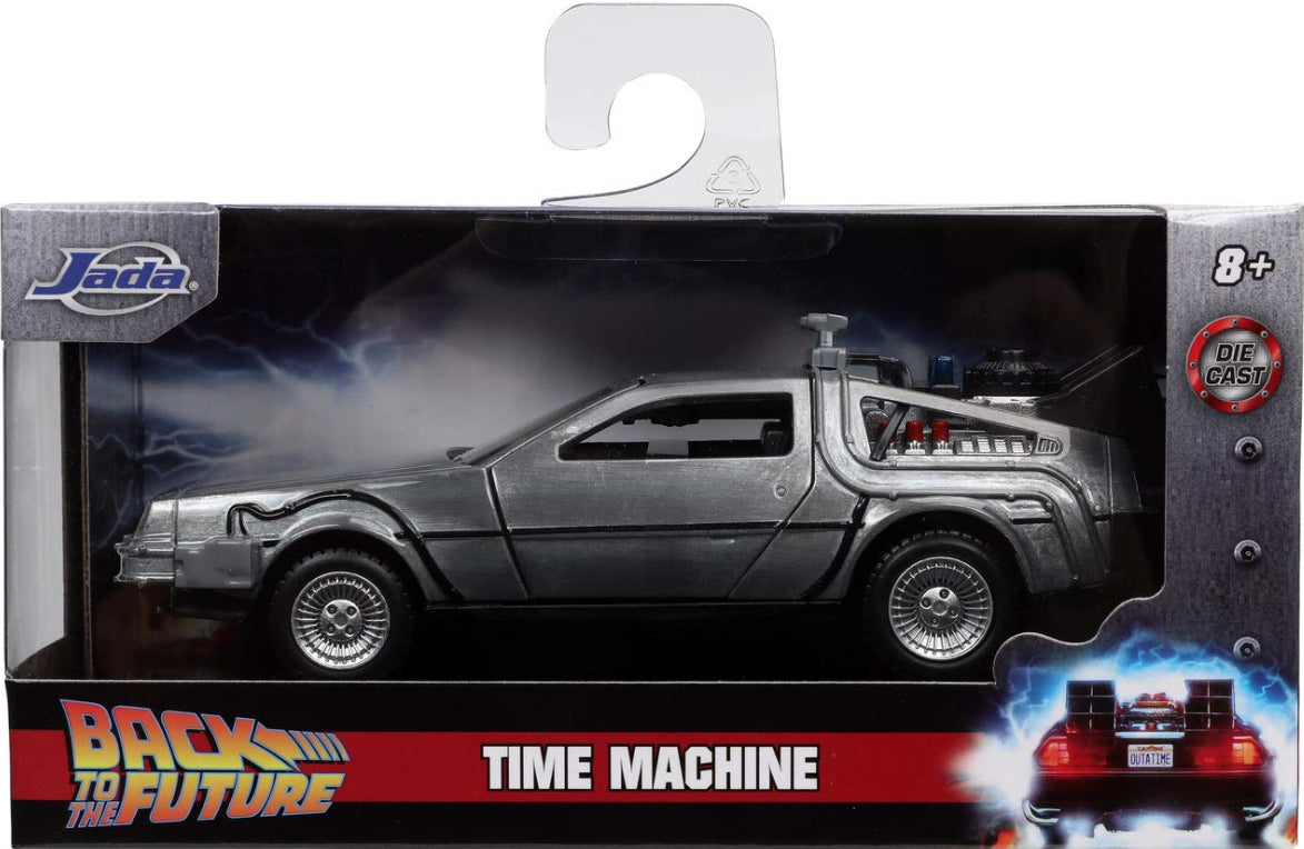 Back To The Future 1: Jada Toys - Time Machine In Scala 1:32 Die- Cast