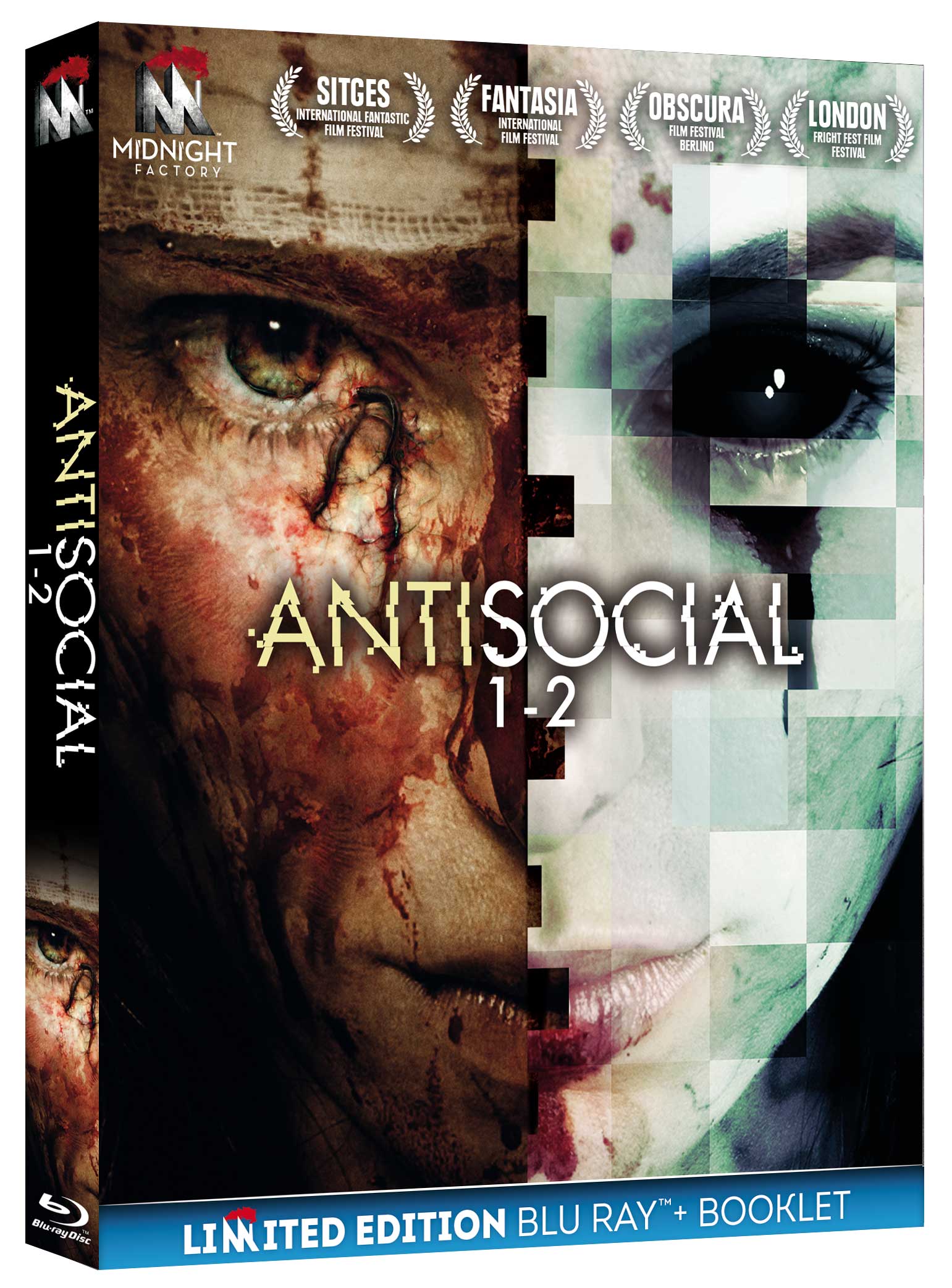 Antisocial 1-2 (2 Blu-Ray+Booklet)