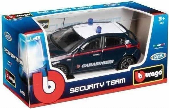 Bburago: Street Fire - Auto Security Team 1:43 (Modelli/Colori Assortiti)