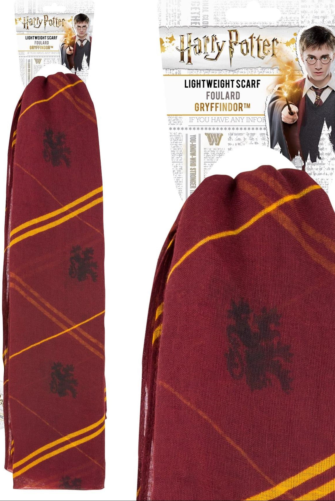 Harry Potter: Cinereplicas - Gryffindor Voile (Scarf / Sciarpa)