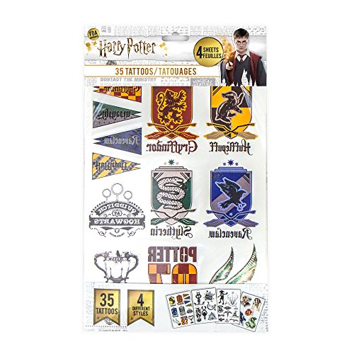 Harry Potter: Cinereplicas (Set Of 35 Temporary Tattoos / Set 35 Tatuaggi Temporanei)