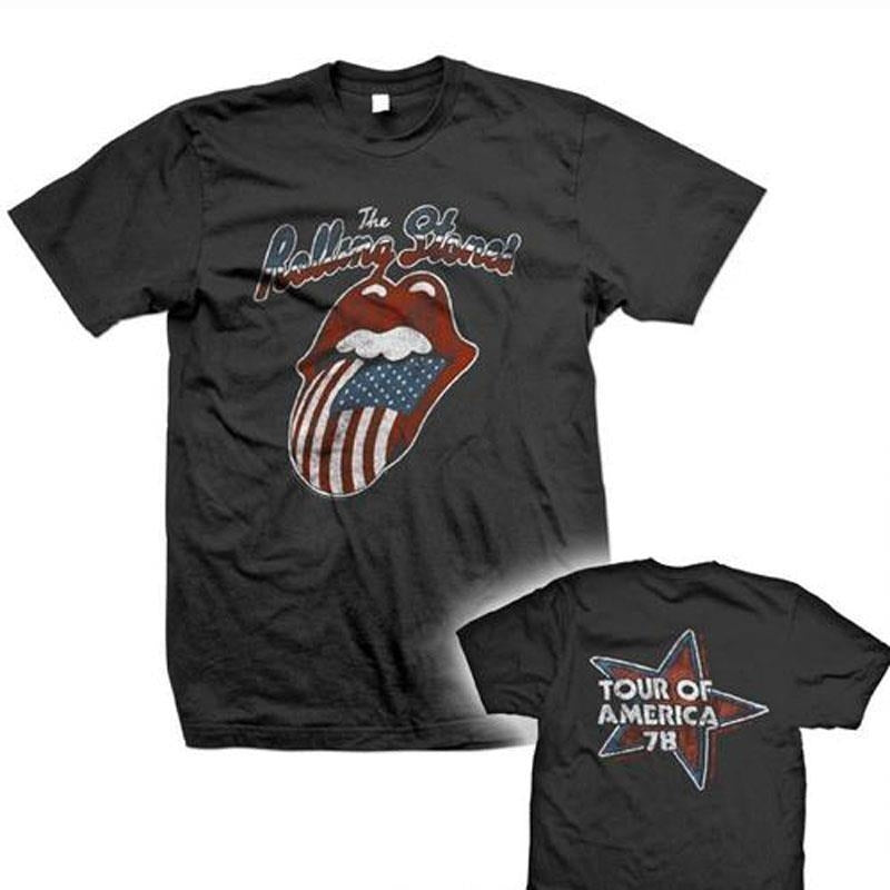 Rolling Stones (The): Tour Of America 78 (T-Shirt Unisex Tg. M)