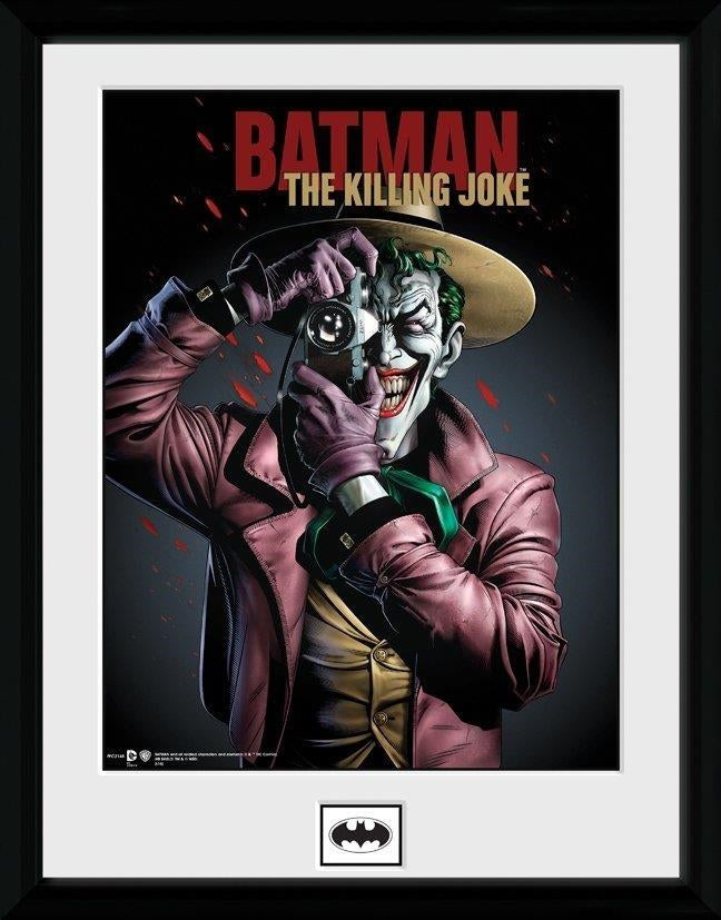 Dc Comics: Gb Eye - Batman Comic - Kiling Joke Portrait (Framed Print 30x40 Cm / Stampa In Cornice)