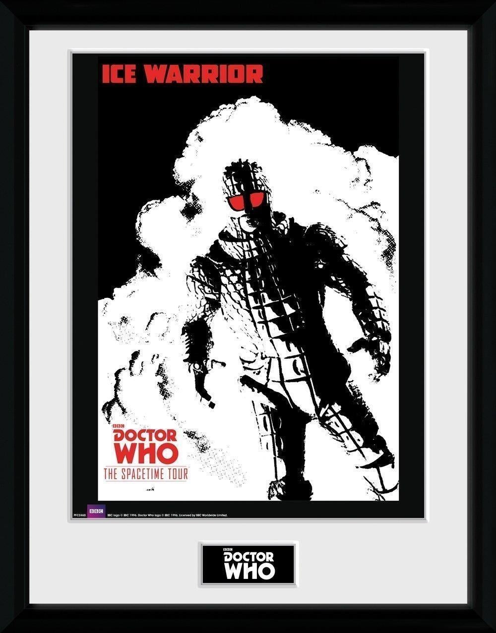 Doctor Who: Spacetime Tour Ice Warrior (Stampa In Cornice 30x40 Cm)