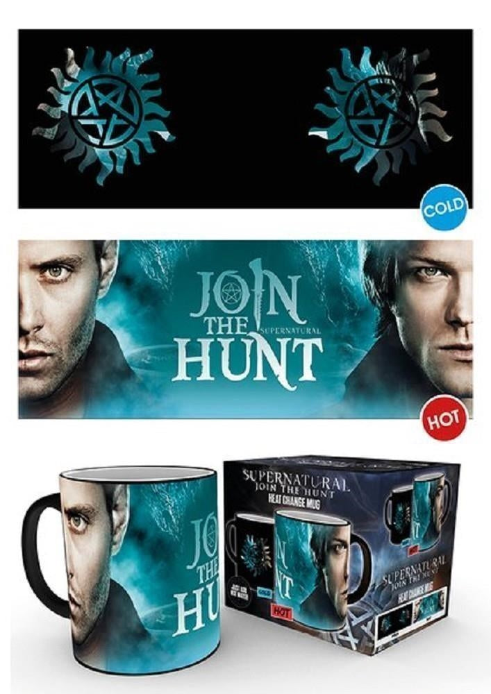 Supernatural: ABYstyle - Sam And Dean Symbol (Mug Heat Change 320 ml / Tazza Termosensibile)