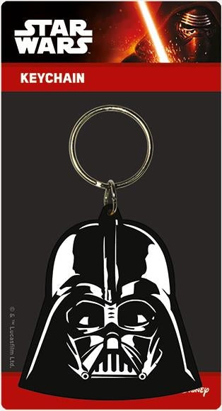 Star Wars: Pyramid - Darth Vader (Rubber Keychain / Portachiavi)
