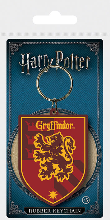 Harry Potter: Pyramid - Gryffindor (Rubber Keychain / Portachiavi Gomma)
